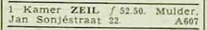 Artikel 'zeil' uit Algemeen Dagblad van 1 mei 1970
