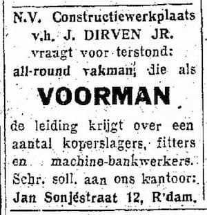 Artikel 'Voorman' uit  van  dec 
