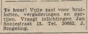 Artikel 'Te huur!' uit Rotterdamsch nieuwsblad van 2 mei 1904
