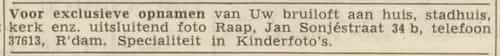 Artikel 'Voor exclusieve opnamen' uit Het Rotterdamsch parool van 6 feb 1964
