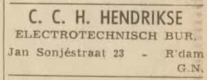 Artikel 'C.C.H. Hendrikse' uit Algemeen Dagblad van 18 mrt 1976
