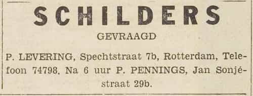 Artikel 'Schilders' uit  van  dec 
