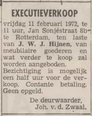 Artikel 'Executieverkoop' uit  van  dec 
