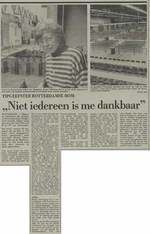 Artikel '„Niet iedereen is me dankbaar”' uit  van  dec 
