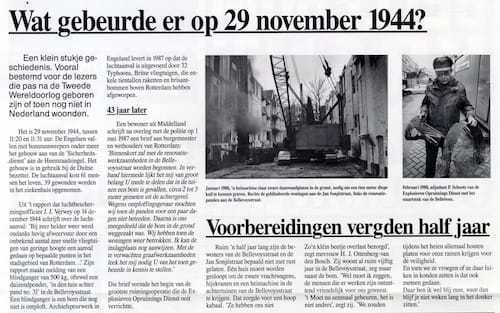 Artikel 'Wat gebeurde er op 29 november 1944?' uit  van  dec 
