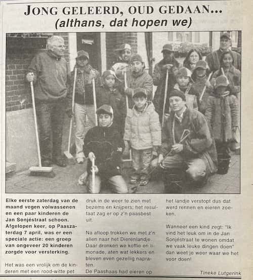 Artikel 'Jong geleerd, oud gedaan… (althans, dat hopen we)' uit  van  dec 
